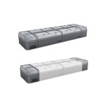 Βούτα μέσης / πλάτης συντήρηση - κατάψυξη 745lt MANHATTAN 18  HO-24.02.004.0001 ENERGY CLASS E