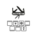 Φούρνος ηλεκτρικός κυκλοθερμικός 4 θέσεων πολλαπλών λειτουργιών (multifuction) EKF 423 NM