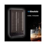 Βιτρίνα συντήρησης διπλή ICOOL 110 JUMBO BLACK