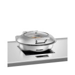 Chafing Dish Flexible στρογγυλό με soft close & παράθυρο ελέγχου 500846