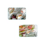 Ψυγείο βιτρίνα συντήρηση επιτραπέζιο 700578G λευκό 4 όψεων 43,5x38,5x96 εκ