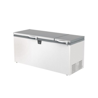 Καταψύκτης μπαούλο με 2 καπάκια 2055x875x983mm CHF900DD