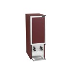 Ψυγείο συντηρητής ασκών κρασιού 39,2x59,5x112 εκ DKS95-2/20L