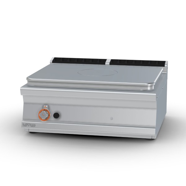 Κουζίνα αερίου με ενιαία πλάκα hot top LOTUS επιτραπέζια 80x70.5x28 εκ TPT-78G