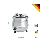 Σουπιέρα DELUXE 9 lt 100058