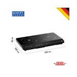 Επαγωγική εστία διπλή ηλεκτρονική 105854 | IK35DPS