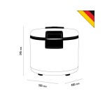 Παρασκευαστής ρυζιού 8L A150513