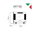 Φούρνος κυκλοθερμικός με υγραντήρα ALFA 420H-2