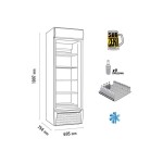 Βιτρίνα συντήρησης Sub Zero SC600 White