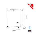 Καταψύκτης εργαστηρίου εώς -45°C SE10-45