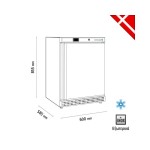 Τυφλή κατάψυξη 200lt UF200S