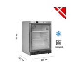 Ψυγείο βιτρίνα συντήρηση επιτραπέζιο 60x60x85 εκ UR200SG