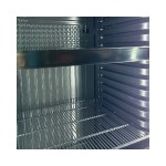 Βιτρίνα συντήρησης με φωτιζόμενη μετώπη EKG 390 C BLACK