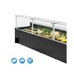 Βιτρίνα κρεάτων - αλλαντικών με αποθήκη PORTHOS PL2 1500