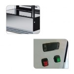 Βιτρίνα συντήρησης Snack - Ζαχαροπλαστικής DELUXE 122 PSV