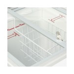 Καταψύκτης με ίσια συρόμενα κρύσταλλα 570x570x897mm IC101SC HO-45.01.147.0001 ENERGY CLASS D