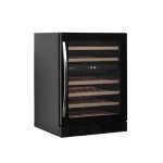 Ψυγείο βιτρίνα 2 θερμοκρασιών frameless κρασιών επιτραπέζιο μάυρο 59.5x57x82 εκ TFW200-2F