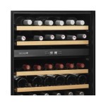 Ψυγείο βιτρίνα 2 θερμοκρασιών frameless κρασιών επιτραπέζιο μάυρο 59.5x57x82 εκ TFW200-2F