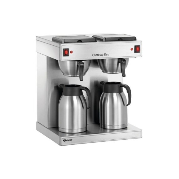 Μηχανή καφέ φίλτρου διπλή 190184 | Contessa Duo