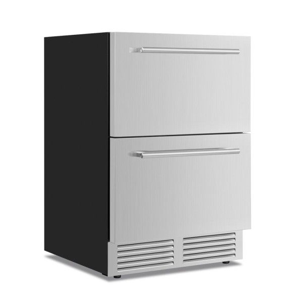 Ψυγείο undercounter με 2 Inox ψυχόμενα συρτάρια DW 82