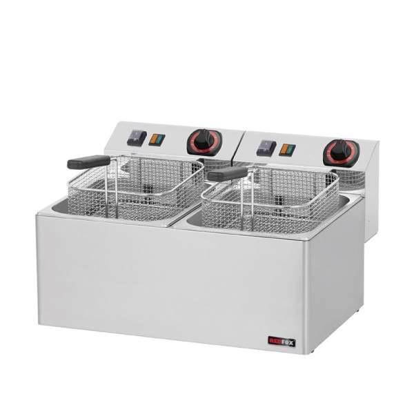 Φριτέζα ηλεκτρική διπλή 8+8 lt FE 77 S