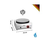 Κρεπιέρα μονή αερίου 1043613 | 1CP400G