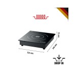 Επαγωγική εστία ηλεκτρονική εντοιχιζόμενη 105827 | 201TC