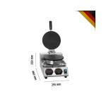 Βαφλιέρα μονή στρογγυλή 370276 |MDI CONE 2120