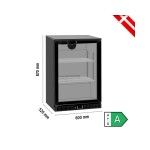 Βιτρίνα συντήρησης Back Bar 125lt DB126H