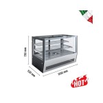 Βιτρίνα θερμαινόμενη επιτραπέζια 225lt DLH 120