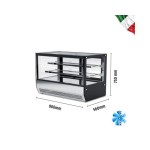 Ψυγείο Βιτρίνα συντήρησης επιτραπέζια 90x56x73 εκ DLX 90