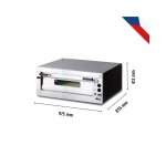 Φούρνος πίτσας 4 Χ Ø33cm E4 975x835x412(h)mm