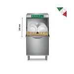 Πλυντήριο ποτηριών-πιάτων για καλάθι 50x50cm E80 ECO PB M230