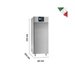 Ψυγείο στόφα -18º +35ºC Τυφλό FLFT901 810x1043x2120