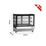 Βιτρίνα συντήρησης επιτραπέζια LCT750F/BLACK