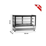 Βιτρίνα συντήρησης επιτραπέζια LCT900F/BLACK