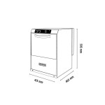 Πλυντήριο ποτηριών-πιάτων E35 ECO (PS G35-20-B)