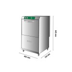 Πλυντήριο ποτηριών-πιάτων για καλάθι 40x40 E40 PB (PS G40-25-B)