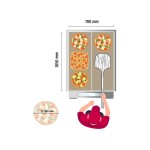 Φούρνος πίτσας 6 x Ø33cm E6 975x1185x412(h)mm