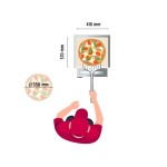 Φούρνος πίτσας Ø 35cm FP 38 RS 577x537x273(h)mm