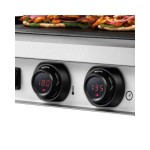 Τοστιέρα μεσαία ραβδωτή πάνω & λεία κάτω A150976 | MDI 1R