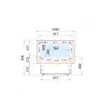 Βούτα μέσης κατάψυξη-συντήρηση YALOS 150 RV TBTN HO-51.52.183.0001 ENERGY CLASS E